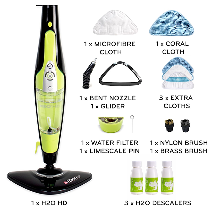 Image 725469_ALTMORE9.jpg, Product 725-469 / Price $279.78, H2O HD Steam Mop with Clean and Protect Pack from H2O Cleaning on TSC.ca's Home & Garden department