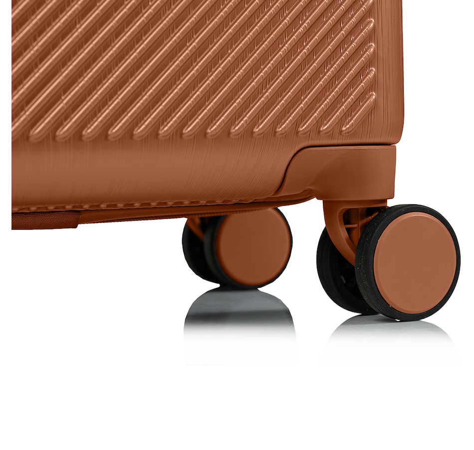 Image 725473_ALTMORE14.jpg, Product 725-473 / Price $559.99, Champs Luggage Iconic II Collection 3-Piece Hard-Side Spinner Expandable Luggage Set from Champs on TSC.ca's Home & Garden department