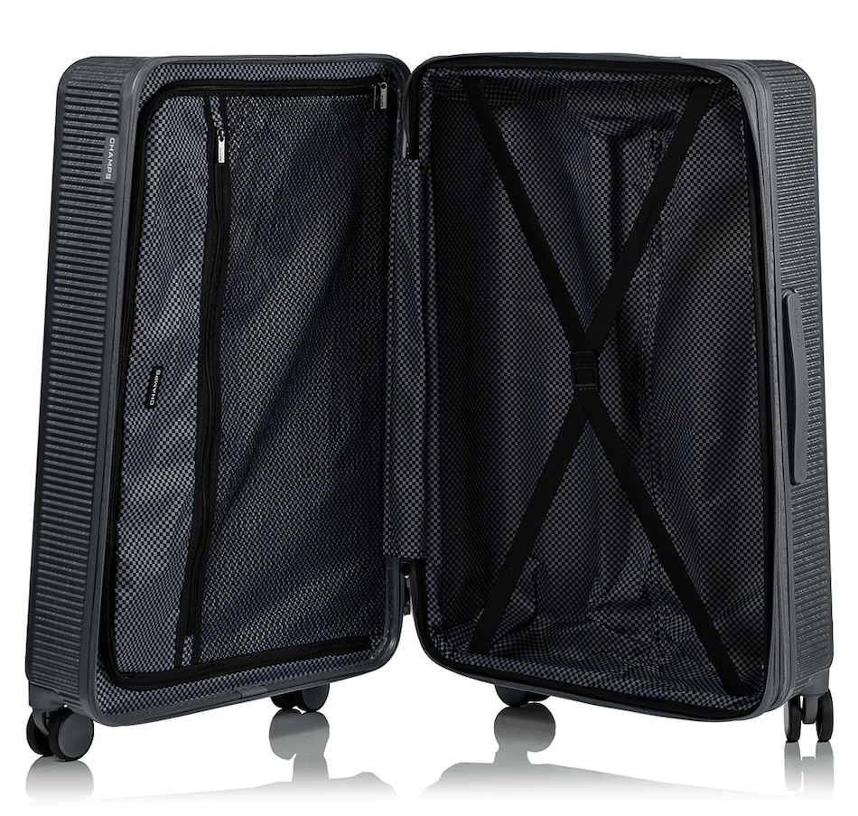 Image 725473_ALTMORE16.jpg, Product 725-473 / Price $559.99, Champs Luggage Iconic II Collection 3-Piece Hard-Side Spinner Expandable Luggage Set from Champs on TSC.ca's Home & Garden department