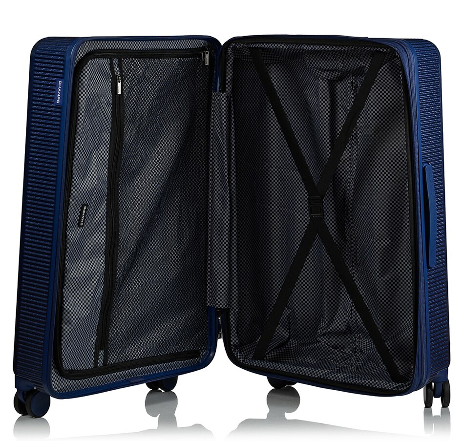 Image 725473_ALTMORE7.jpg, Product 725-473 / Price $559.99, Champs Luggage Iconic II Collection 3-Piece Hard-Side Spinner Expandable Luggage Set from Champs on TSC.ca's Home & Garden department