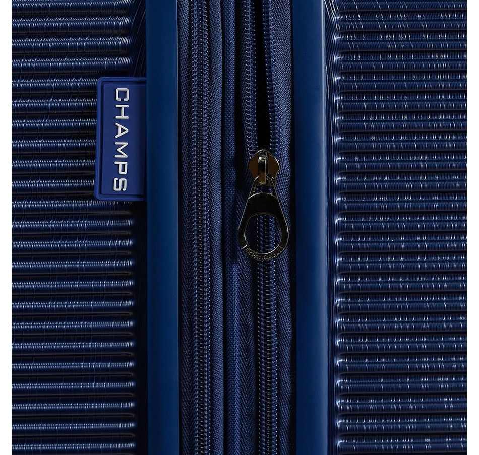 Image 725473_ALTMORE8.jpg, Product 725-473 / Price $559.99, Champs Luggage Iconic II Collection 3-Piece Hard-Side Spinner Expandable Luggage Set from Champs on TSC.ca's Home & Garden department