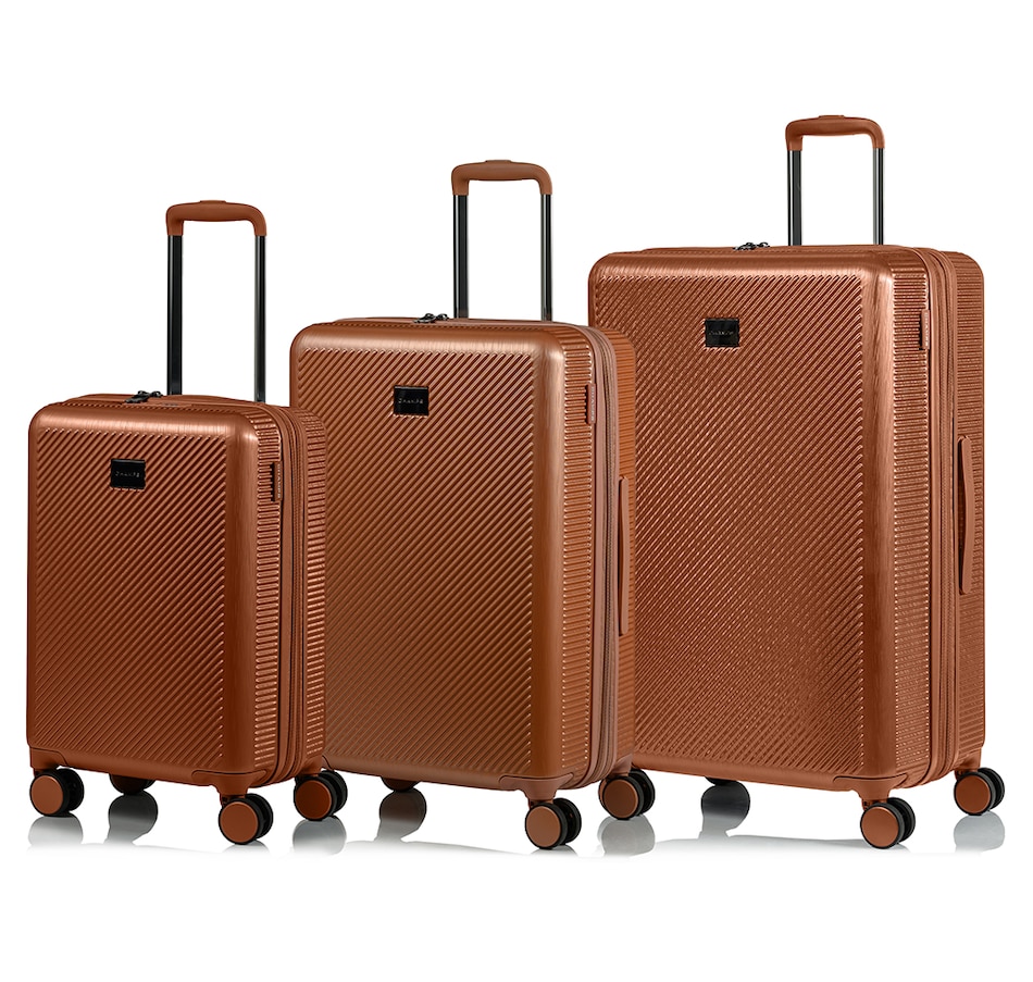 Image 725473_RGL.jpg, Product 725-473 / Price $559.99, Champs Luggage Iconic II Collection 3-Piece Hard-Side Spinner Expandable Luggage Set from Champs on TSC.ca's Home & Garden department