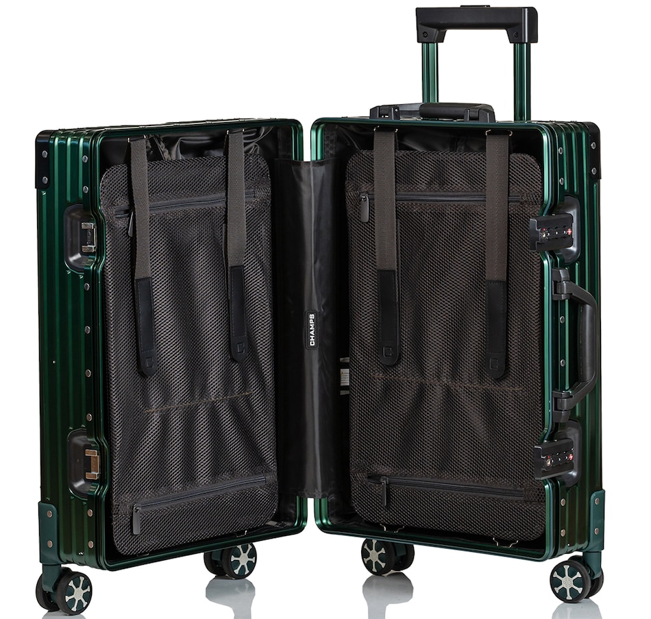 Image 725476_ALTMORE11.jpg, Product 725-476 / Price $349.99, Champs Luggage Elite Collection Hard-Side Spinner Carry-On Luggage from Champs on TSC.ca's Home & Garden department