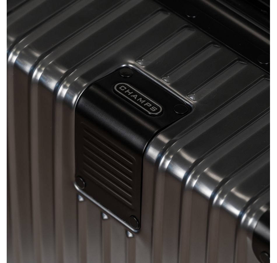Image 725476_ALTMORE13.jpg, Product 725-476 / Price $349.99, Champs Luggage Elite Collection Hard-Side Spinner Carry-On Luggage from Champs on TSC.ca's Home & Garden department