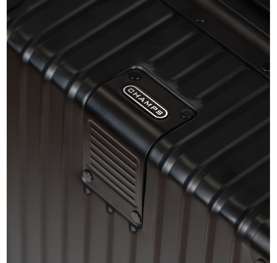 Image 725476_ALTMORE2.jpg, Product 725-476 / Price $349.99, Champs Luggage Elite Collection Hard-Side Spinner Carry-On Luggage from Champs on TSC.ca's Home & Garden department