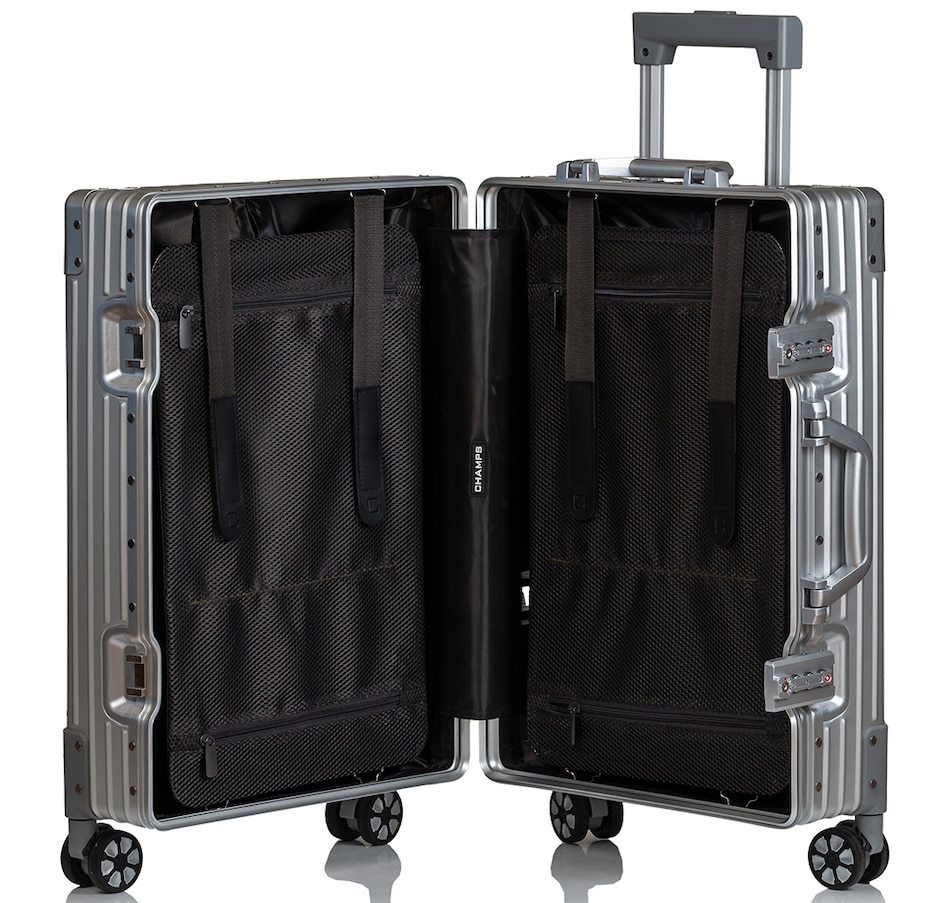 Image 725476_ALTMORE25.jpg, Product 725-476 / Price $349.99, Champs Luggage Elite Collection Hard-Side Spinner Carry-On Luggage from Champs on TSC.ca's Home & Garden department