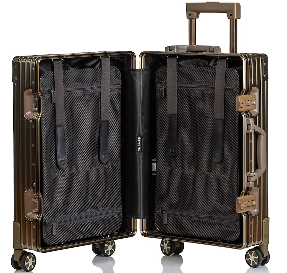 Image 725476_ALTMORE30.jpg, Product 725-476 / Price $349.99, Champs Luggage Elite Collection Hard-Side Spinner Carry-On Luggage from Champs on TSC.ca's Home & Garden department