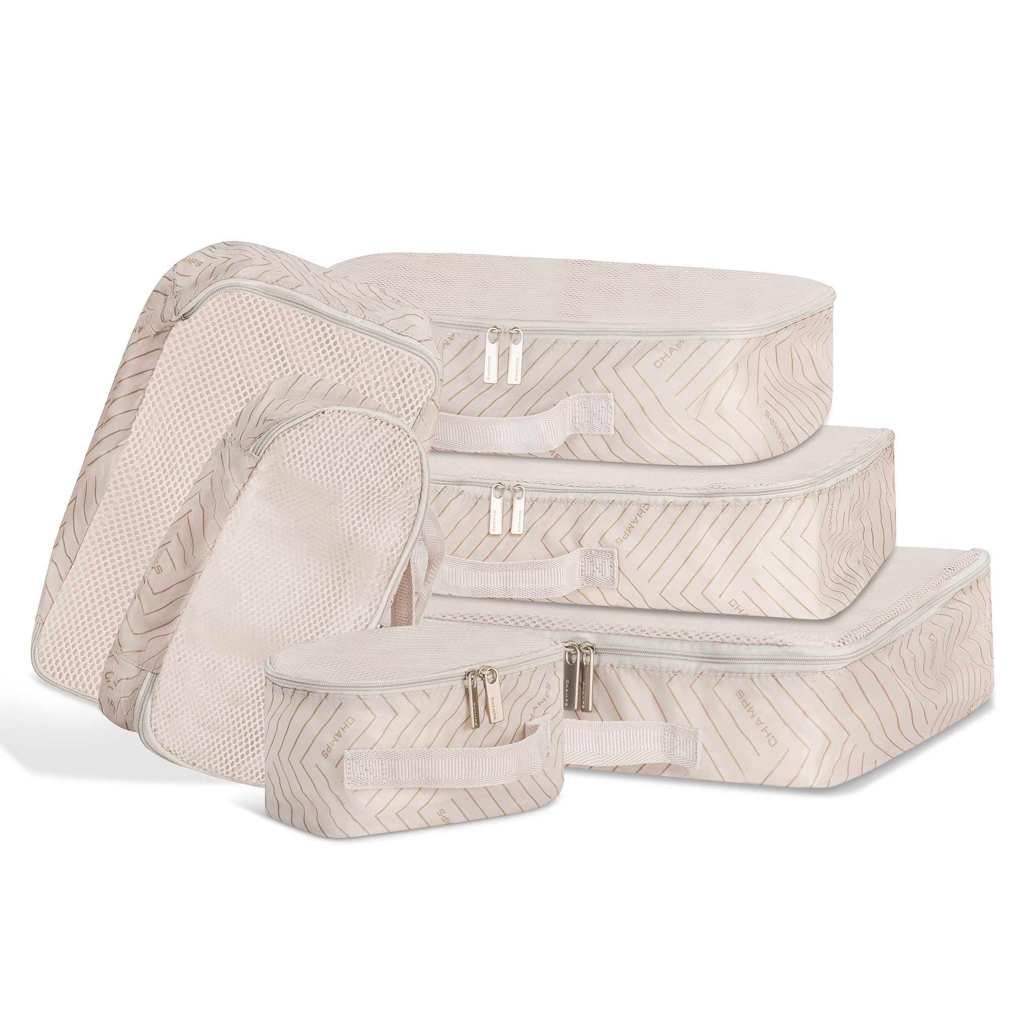 TBC M LUXE 6点セット Champs Travel Packing Cubes 6-Piece Set - TSC.ca
