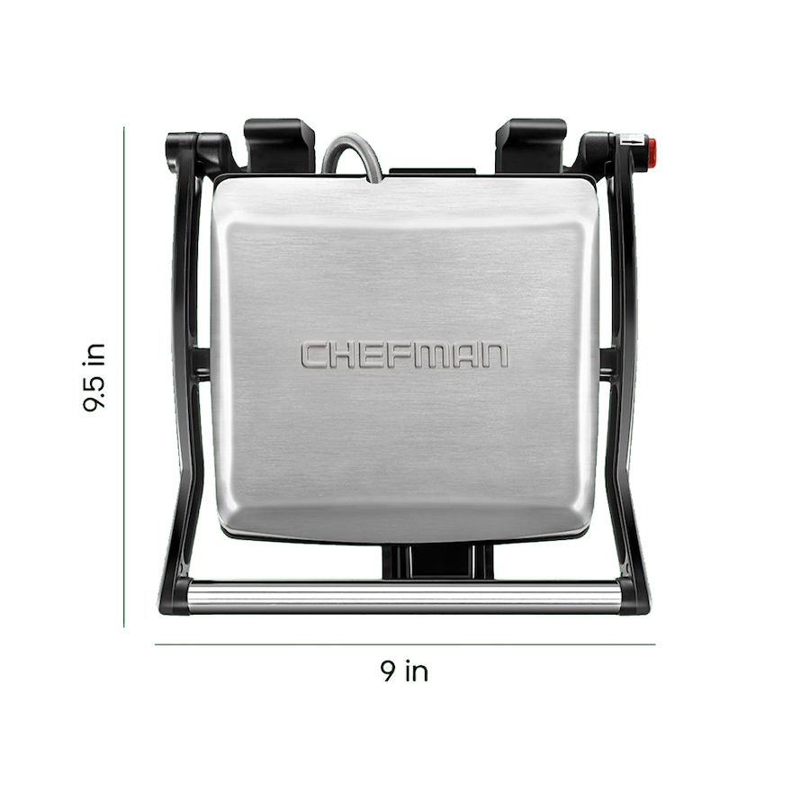 Image 725496_ALTMORE1.jpg, Product 725-496 / Price $69.99, Chefman Four-Slice Stainless Steel Contact Grill from Chefman on TSC.ca's Kitchen department