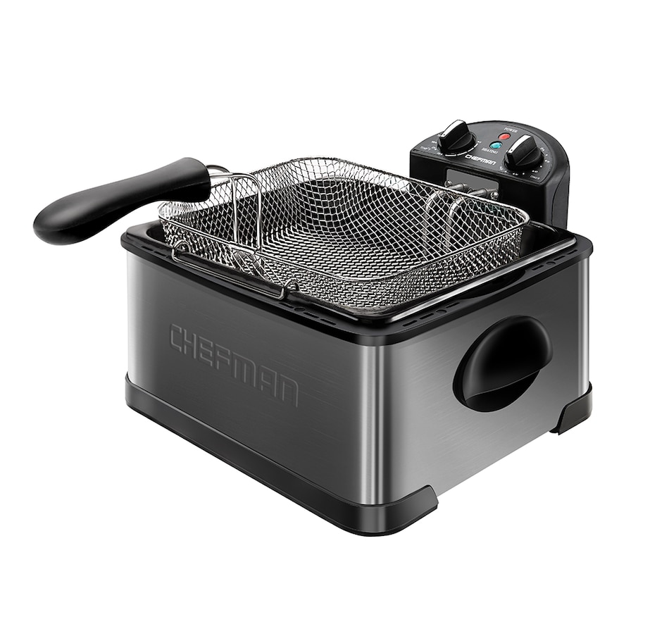 Image 725501_ALTMORE2.jpg, Product 725-501 / Price $99.99, Chefman 4.5-Litre Stainless Steel Deep Fryer with Bonus Filter from Chefman on TSC.ca's Kitchen department