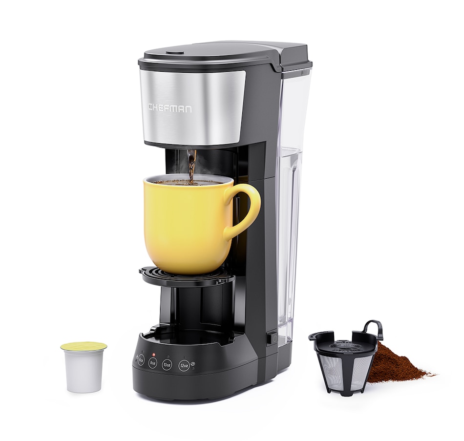 Image 725503_ALTMORE1.jpg, Product 725-503 / Price $99.99, Chefman Insta-Coffee Max with K-Cup and Coffee Ground Brewer with Cup Lifter and Water Reservoir from Chefman on TSC.ca's Kitchen department