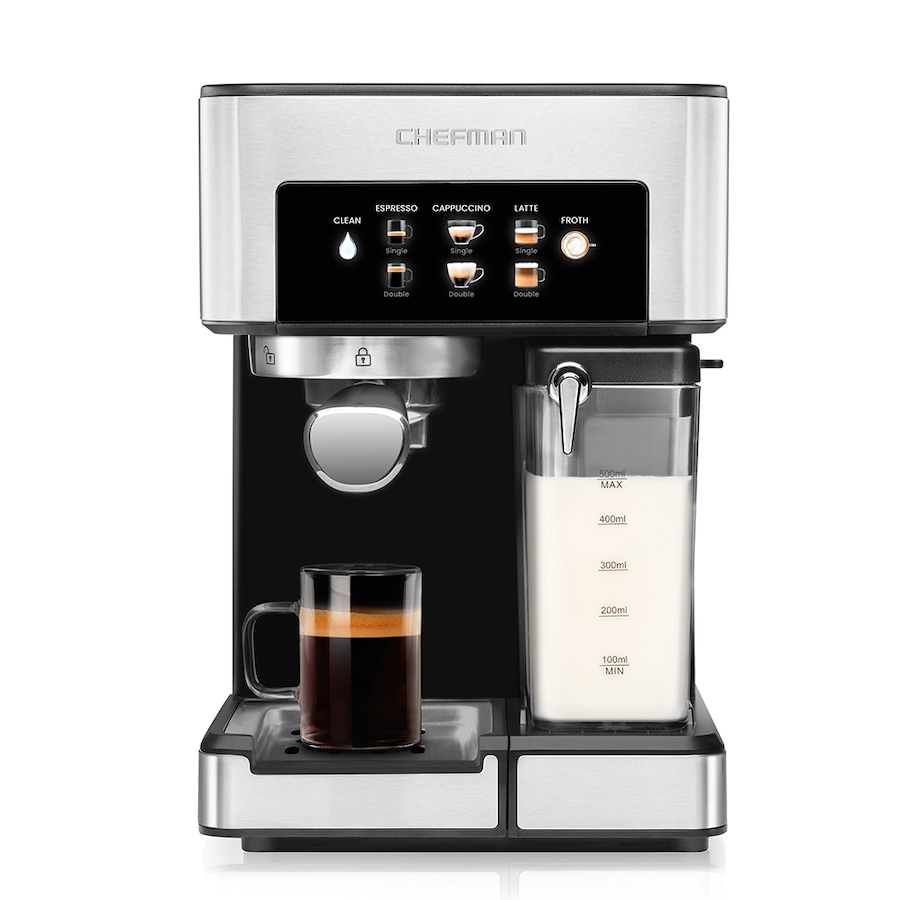Image 725509_ALTMORE1.jpg, Product 725-509 / Price $219.99, Chefman Digital Touch 6-in-1 Espresso, Cappuccino and Latte Maker from Chefman on TSC.ca's Kitchen department