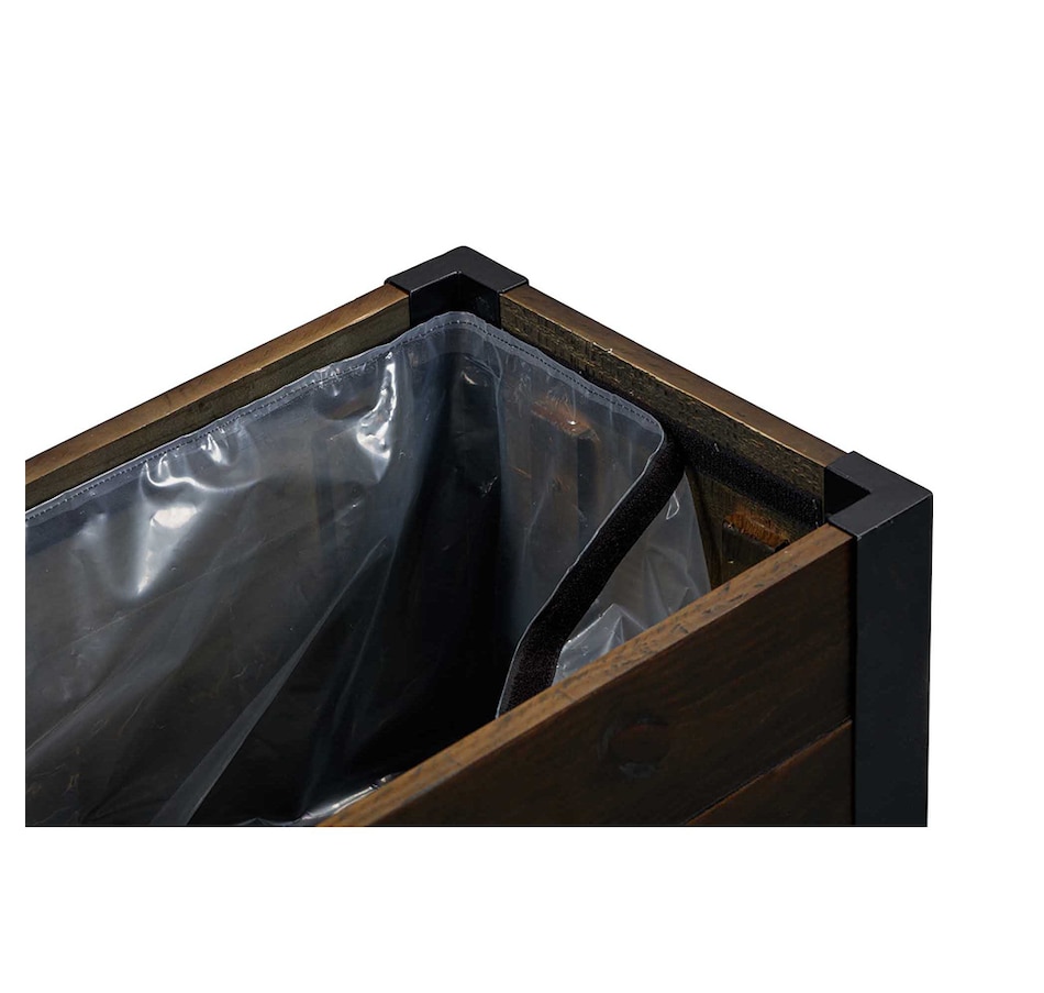 Image 725514_ALTMORE3.jpg, Product 725-514 / Price $149.99, Grapevine Urban Garden Raised Planter (FSC recycled wood and metal, rectangular) from Grapevine on TSC.ca's Home & Garden department