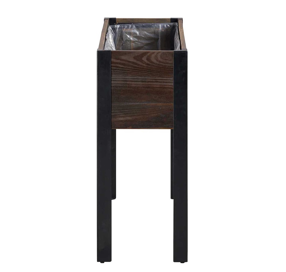 Image 725514_ALTMORE5.jpg, Product 725-514 / Price $149.99, Grapevine Urban Garden Raised Planter (FSC recycled wood and metal, rectangular) from Grapevine on TSC.ca's Home & Garden department