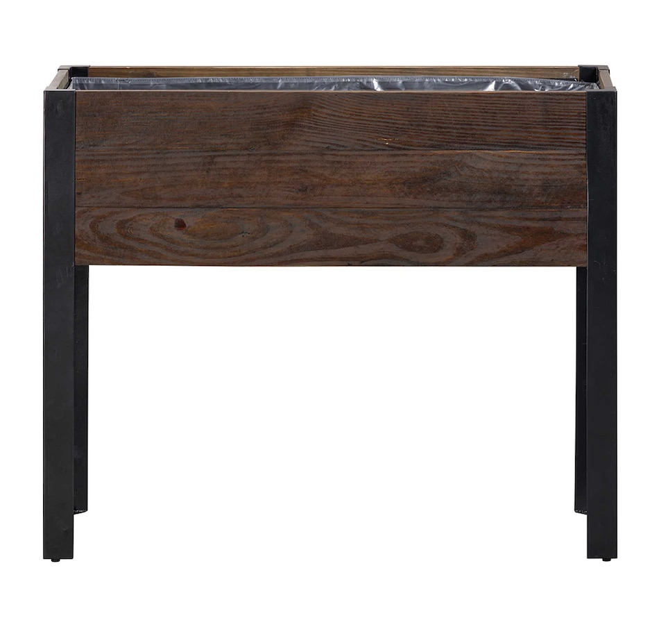 Image 725514_ALTMORE6.jpg, Product 725-514 / Price $149.99, Grapevine Urban Garden Raised Planter (FSC recycled wood and metal, rectangular) from Grapevine on TSC.ca's Home & Garden department
