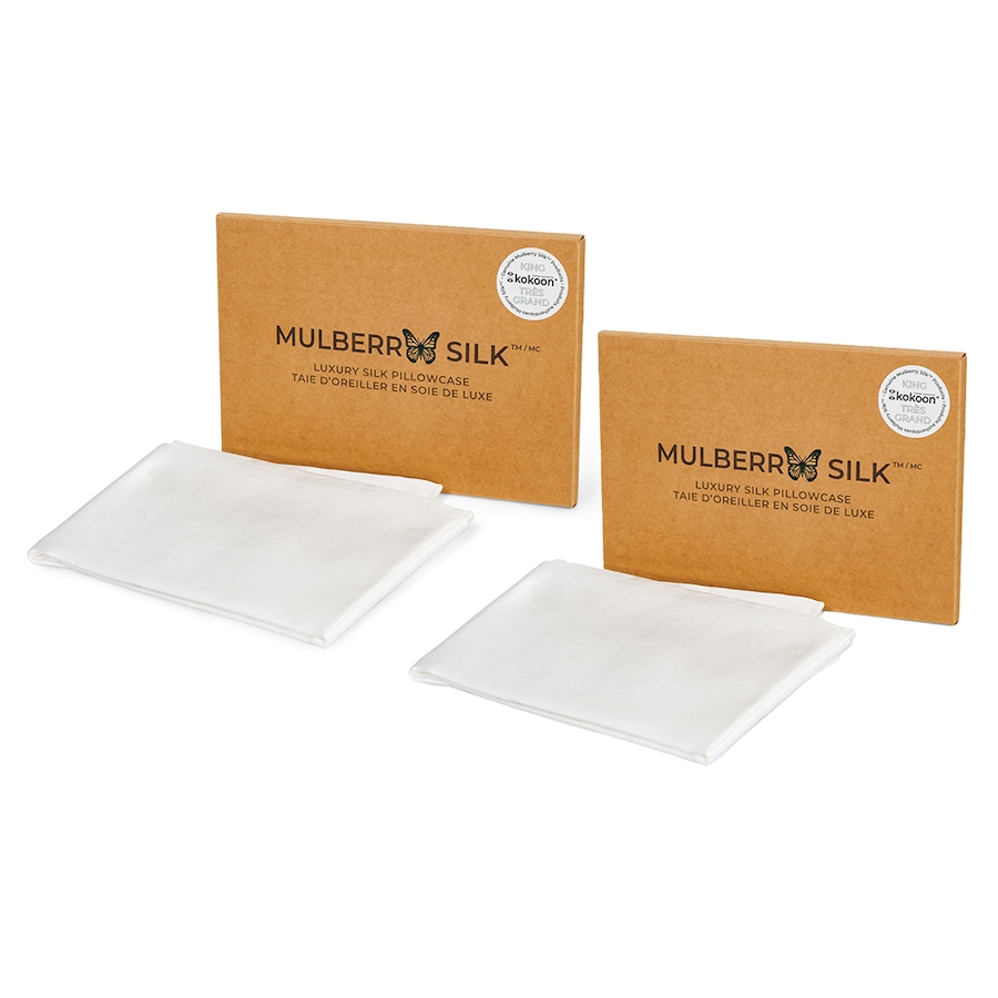Image 725518_WHT.jpg, Product 725-518 / Price $179.98 - $199.98, Mulberry Silk Pillowcase (2-pack) from Mulberry Silk Bedding on TSC.ca's Home & Garden department