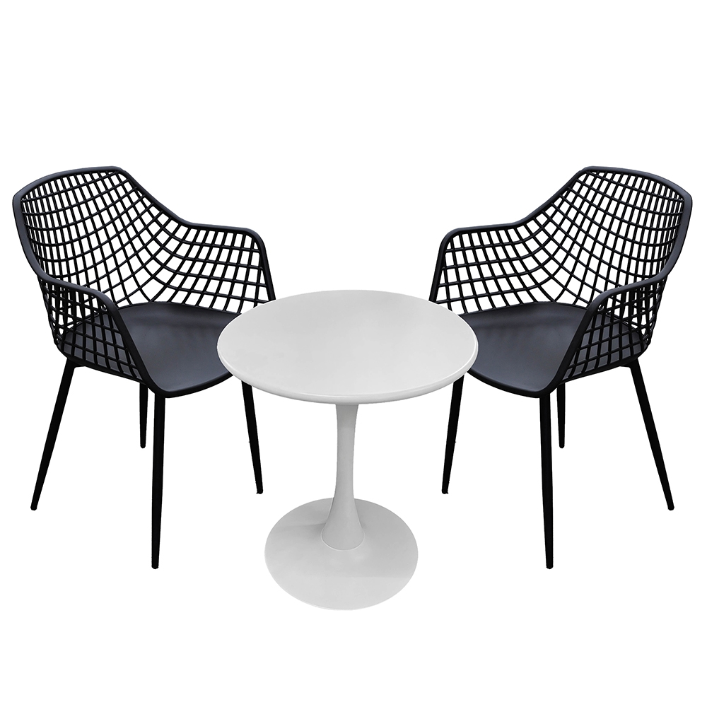 Picture of Patioflare Balcony Collection GRS Recycled Plastic Bistro Set - TSC.ca