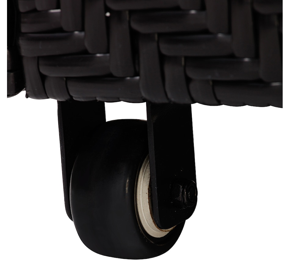 Image 725522_ALTMORE3.jpg, Product 725-522 / Price $269.99, Patioflare Padded Handwoven Wicker Deck Box/Bench (60 gallons) from Patioflare on TSC.ca's Home & Garden department