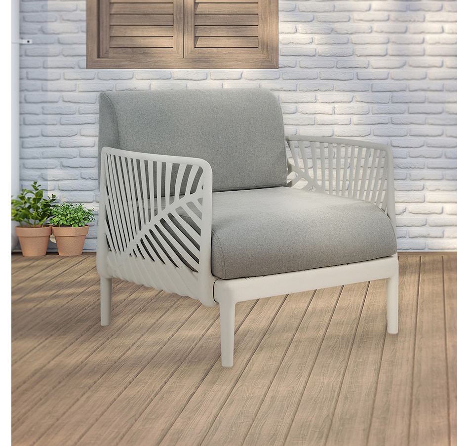 Image 725523_ALTMORE1.jpg, Product 725-523 / Price $389.99, Patioflare Beautiful World Collection GRS Recycled Plastic Leaf Modular Armchair from Patioflare on TSC.ca's Home & Garden department