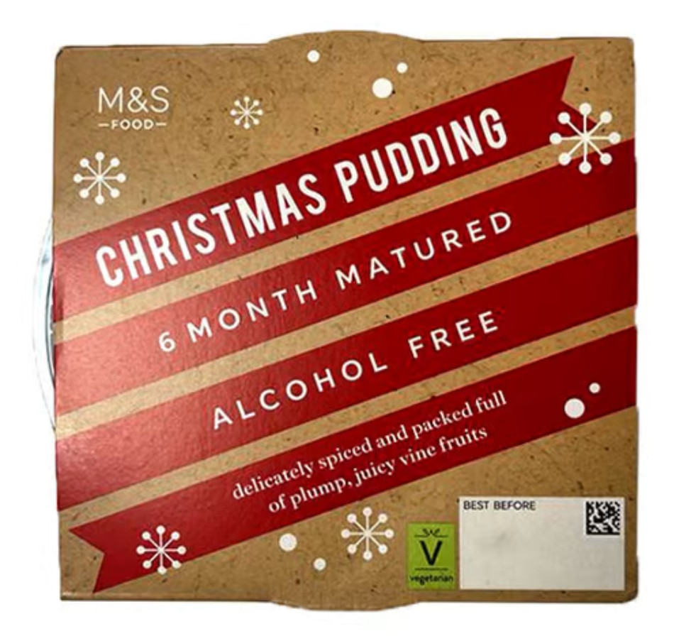Marks & Spencer Christmas Pudding Alchohol Free (400g) TSC.ca
