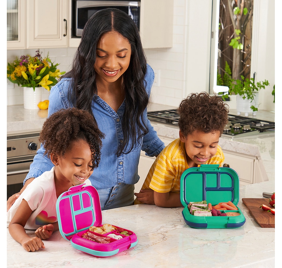 Image 725655_ALTMORE4.jpg, Product 725-655 / Price $34.99, Bentgo Kids Chill (Green/Navy) from Bentgo on TSC.ca's Kitchen department