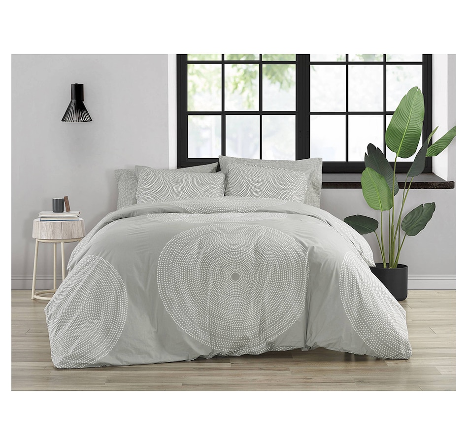 Home & Garden - Bedding & Bath - Duvets - Marimekko Fokus Duvet Cover Set  (grey) - Online Shopping for Canadians