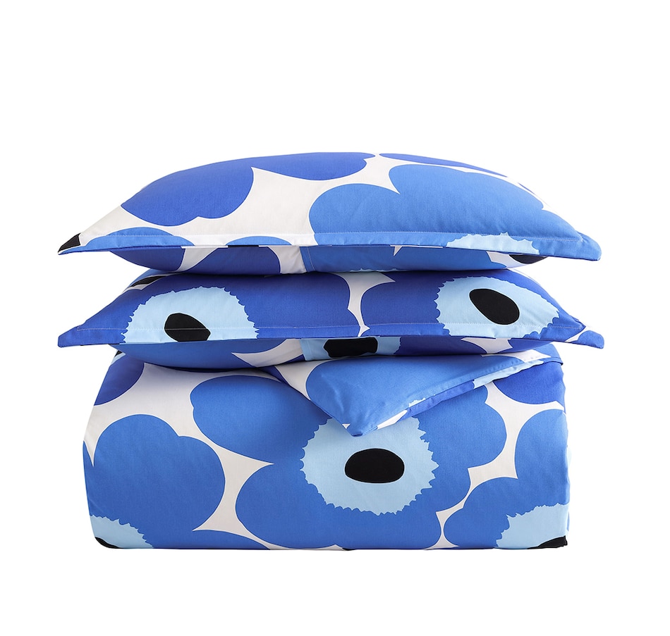 Image 725707_ALTMORE3.jpg, Product 725-707 / Price $209.00, Marimekko Unikko Duvet Cover Set (true blue) from Beco Home - Marimekko on TSC.ca's Home & Garden department
