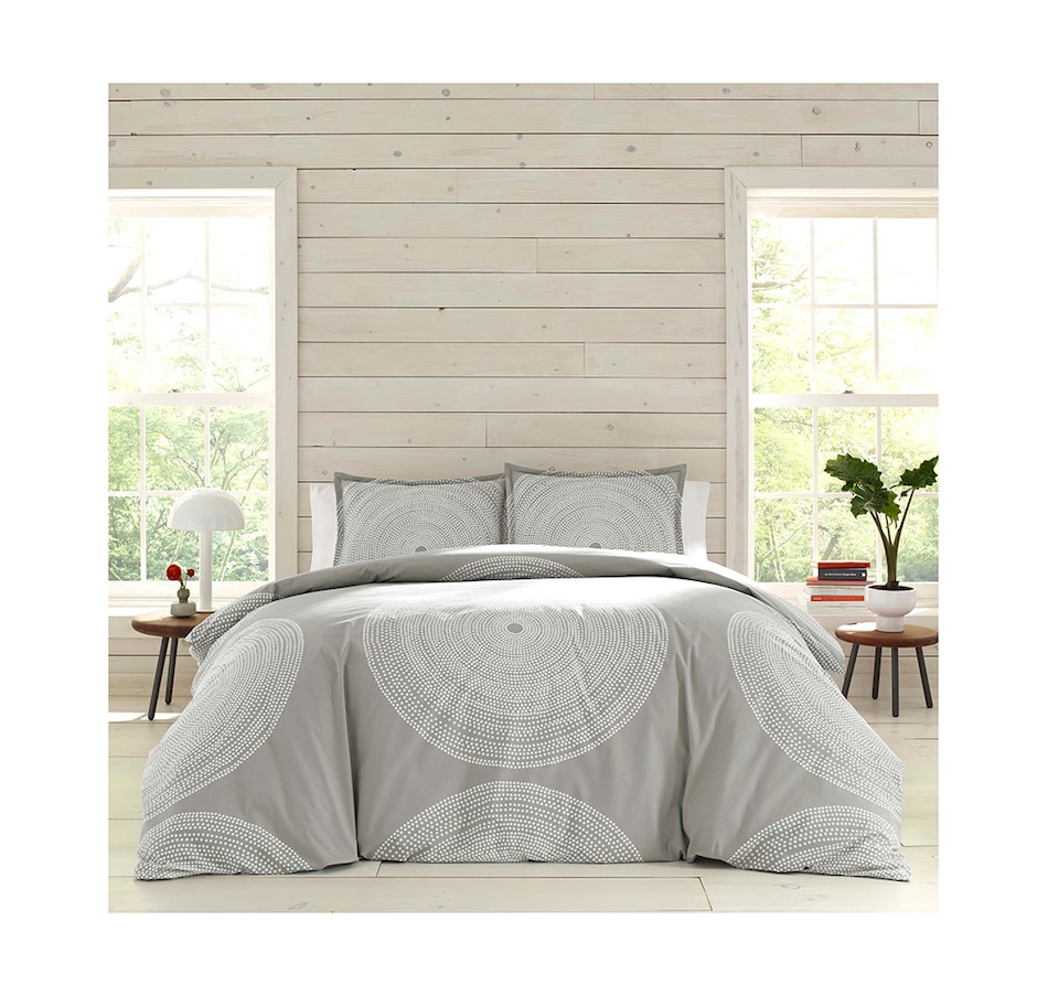 Home & Garden - Bedding & Bath - Duvet Covers & Comforter Sets - Comforter  Sets - Marimekko Fokus Comforter Set (grey) - Online Shopping for Canadians