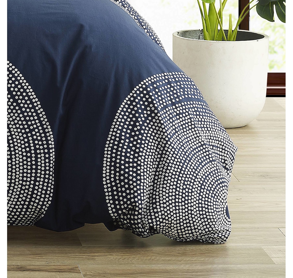 Home & Garden - Bedding & Bath - Duvet Covers & Comforter Sets - Comforter  Sets - Marimekko Fokus Comforter Set (navy) - Online Shopping for Canadians