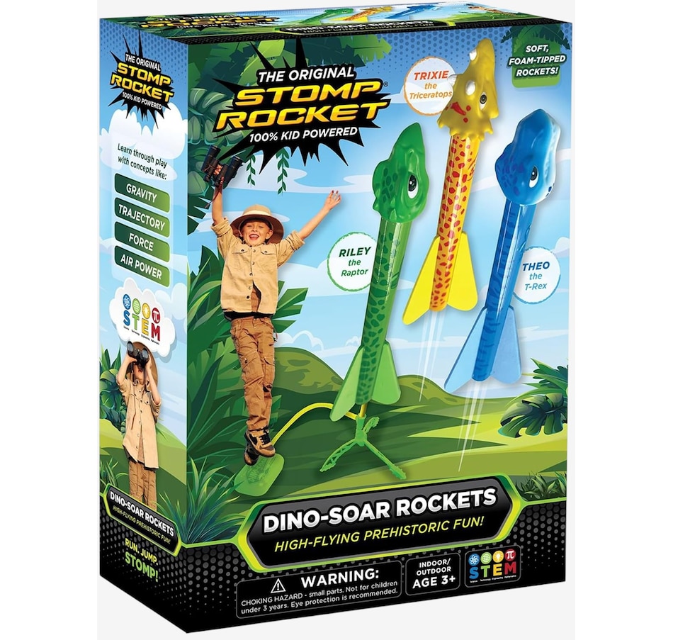 Image 725736.jpg, Product 725-736 / Price $24.99, Stomp Rocket Dino Soar Rockets from Stomp Rocket on TSC.ca's Toys & Hobbies department