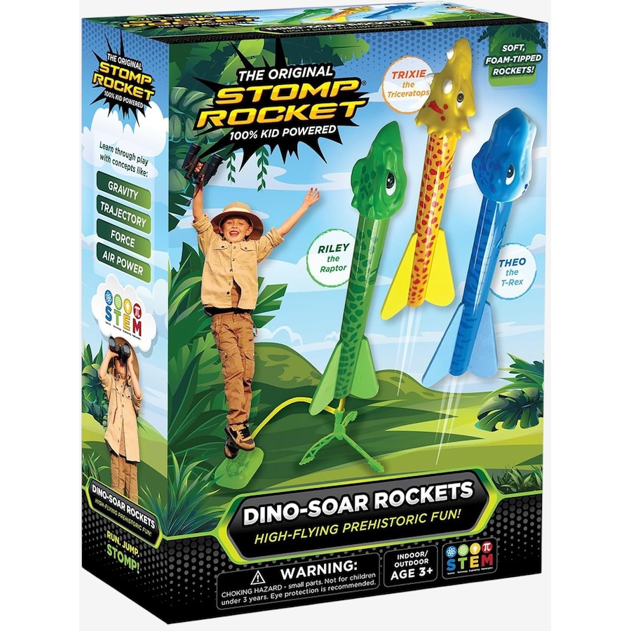 Image 725736.jpg, Product 725-736 / Price $29.99, Stomp Rocket Dino Soar Rockets from Stomp Rocket on TSC.ca's Toys & Hobbies department