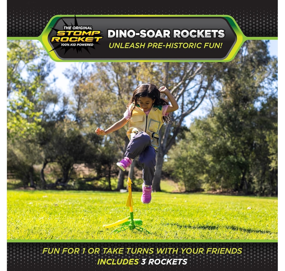 Image 725736_ALTMORE1.jpg, Product 725-736 / Price $24.99, Stomp Rocket Dino Soar Rockets from Stomp Rocket on TSC.ca's Toys & Hobbies department