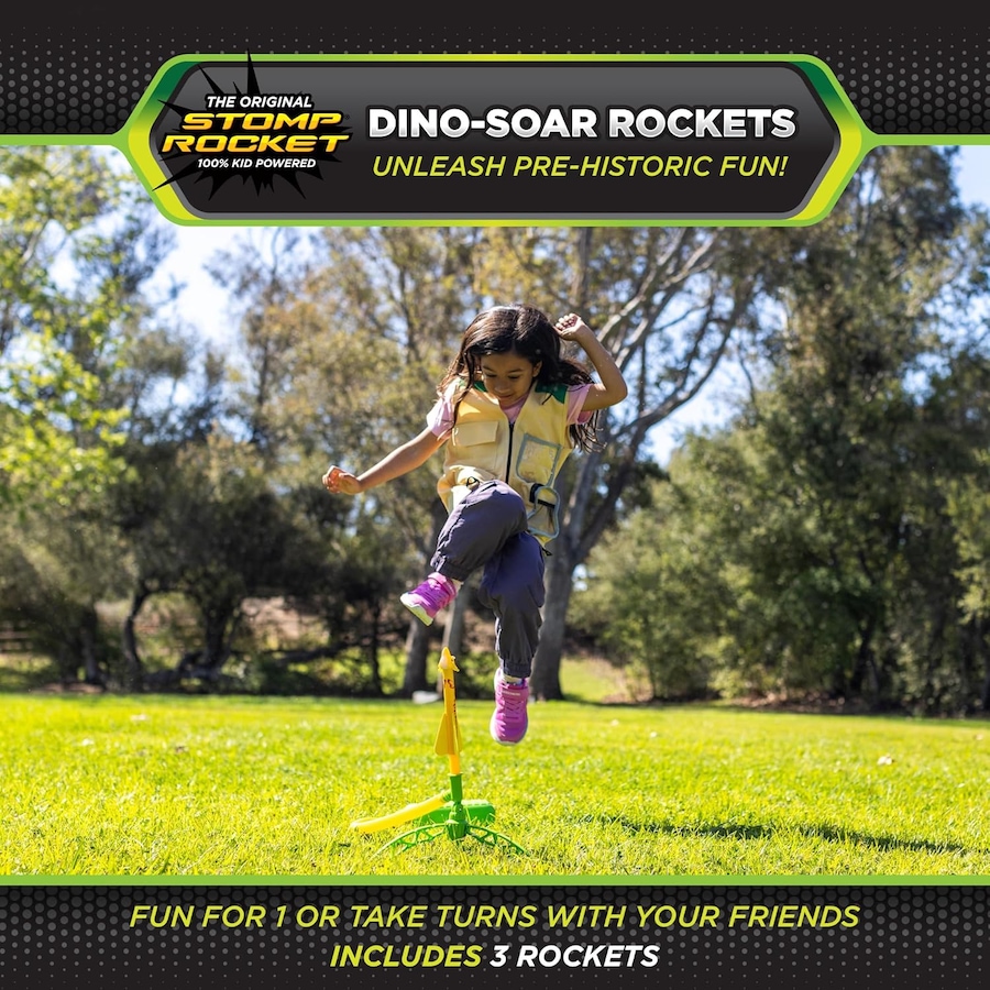 Image 725736_ALTMORE1.jpg, Product 725-736 / Price $29.99, Stomp Rocket Dino Soar Rockets from Stomp Rocket on TSC.ca's Toys & Hobbies department