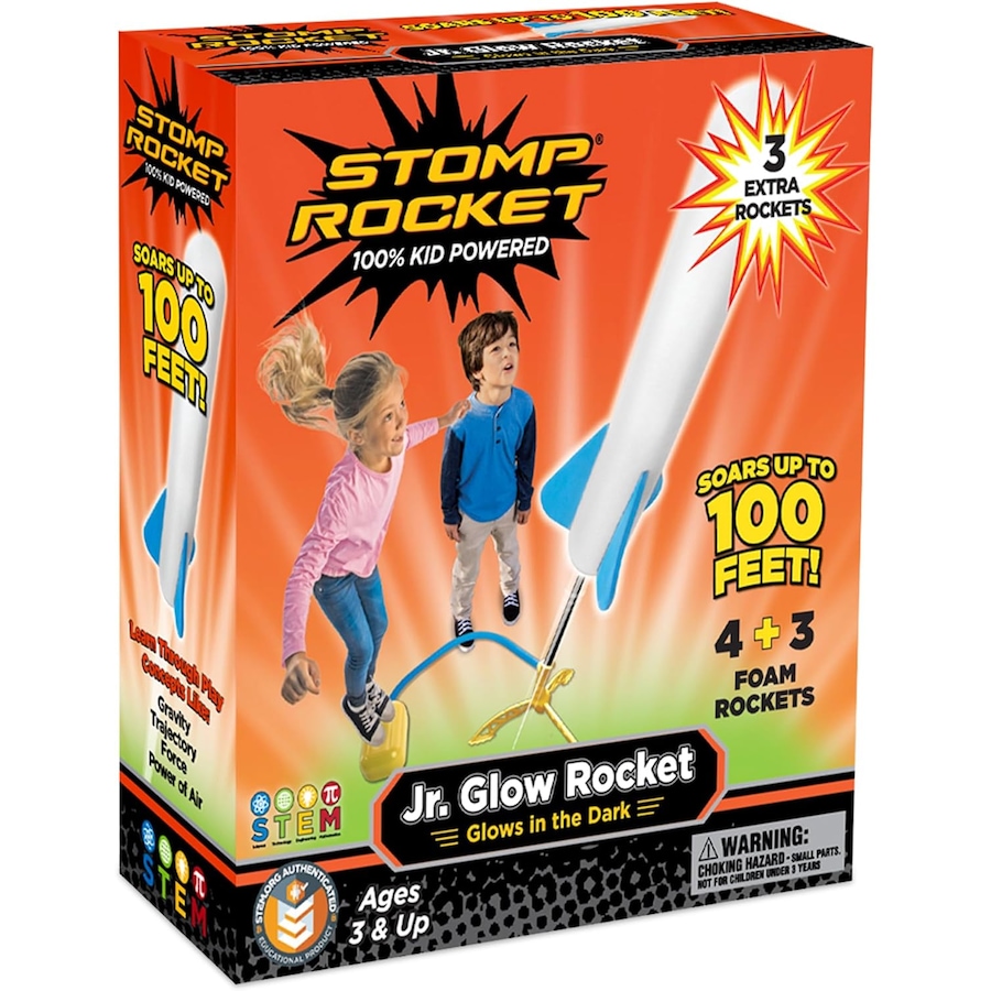 Image 725737.jpg, Product 725-737 / Price $24.99, Stomp Rocket Jr. Glow (7 rockets) from Stomp Rocket on TSC.ca's Toys & Hobbies department