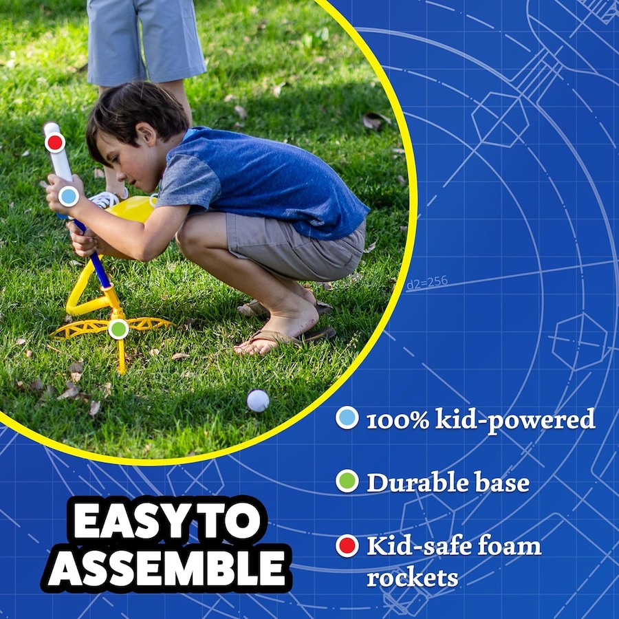 Image 725737_ALTMORE1.jpg, Product 725-737 / Price $24.99, Stomp Rocket Jr. Glow (7 rockets) from Stomp Rocket on TSC.ca's Toys & Hobbies department