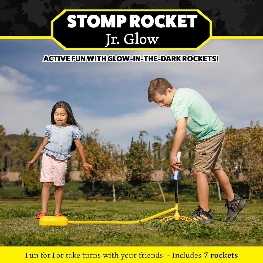 Image 725737_ALTMORE4.jpg, Product 725-737 / Price $24.99, Stomp Rocket Jr. Glow (7 rockets) from Stomp Rocket on TSC.ca's Toys & Hobbies department