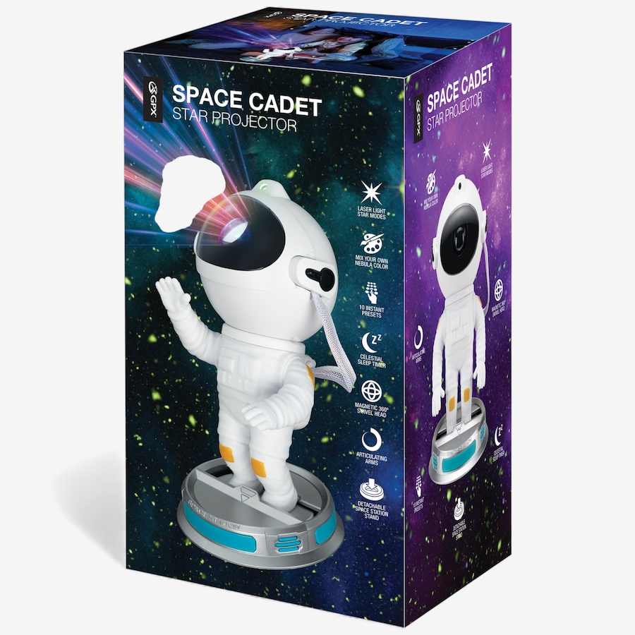 Image 725751.jpg, Product 725-751 / Price $49.99, GPX Space Cadet Mini Astronaut Galaxy Projector from GPX on TSC.ca's Electronics department