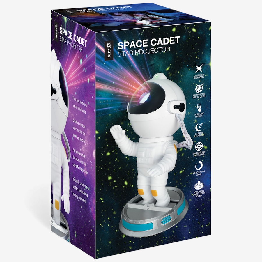 Image 725751_ALTMORE2.jpg, Product 725-751 / Price $49.99, GPX Space Cadet Mini Astronaut Galaxy Projector from GPX on TSC.ca's Electronics department