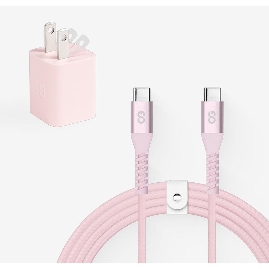Image 725766.jpg, Product 725-766 / Price $39.99, Logiix Vibrance Charging Kit (blush) from Logiix on TSC.ca's Electronics department