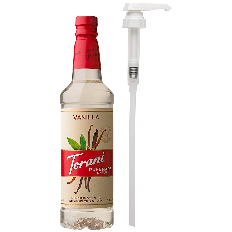 Image 725779.jpg, Product 725-779 / Price $19.99, Torani Puremade Vanilla Syrup, 750 ml with Pump from Torani on TSC.ca's Kitchen department