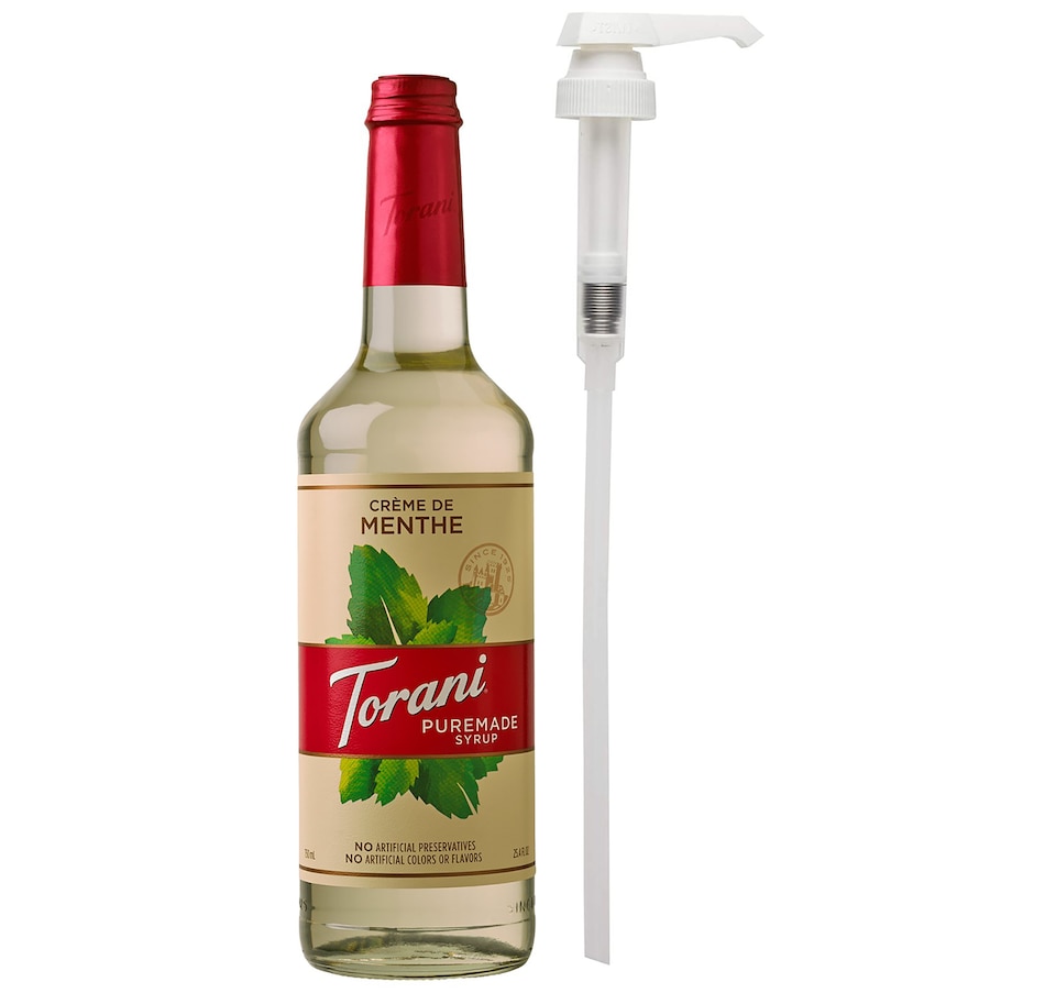 Image 725785.jpg, Product 725-785 / Price $19.99, Torani Puremade Crème de Menthe Syrup, 750 ml With Pump from Torani on TSC.ca's Kitchen department