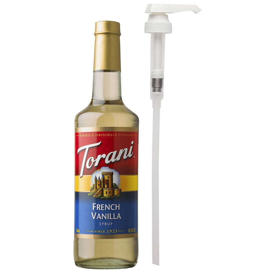 Image 725797.jpg, Product 725-797 / Price $19.99, Torani French Vanilla Syrup 750 ml with Pump from Torani on TSC.ca's Kitchen department