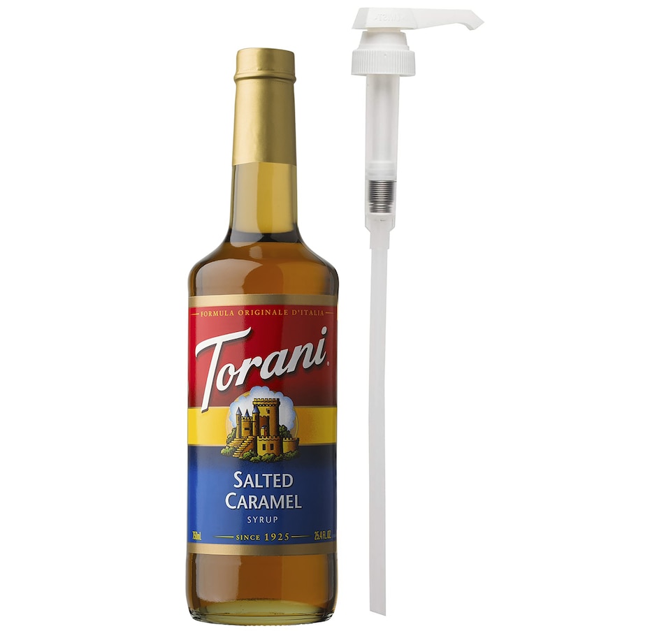 Image 725801.jpg, Product 725-801 / Price $19.99, Torani Salted Caramel Syrup 750 ml with Pump from Torani on TSC.ca's Kitchen department