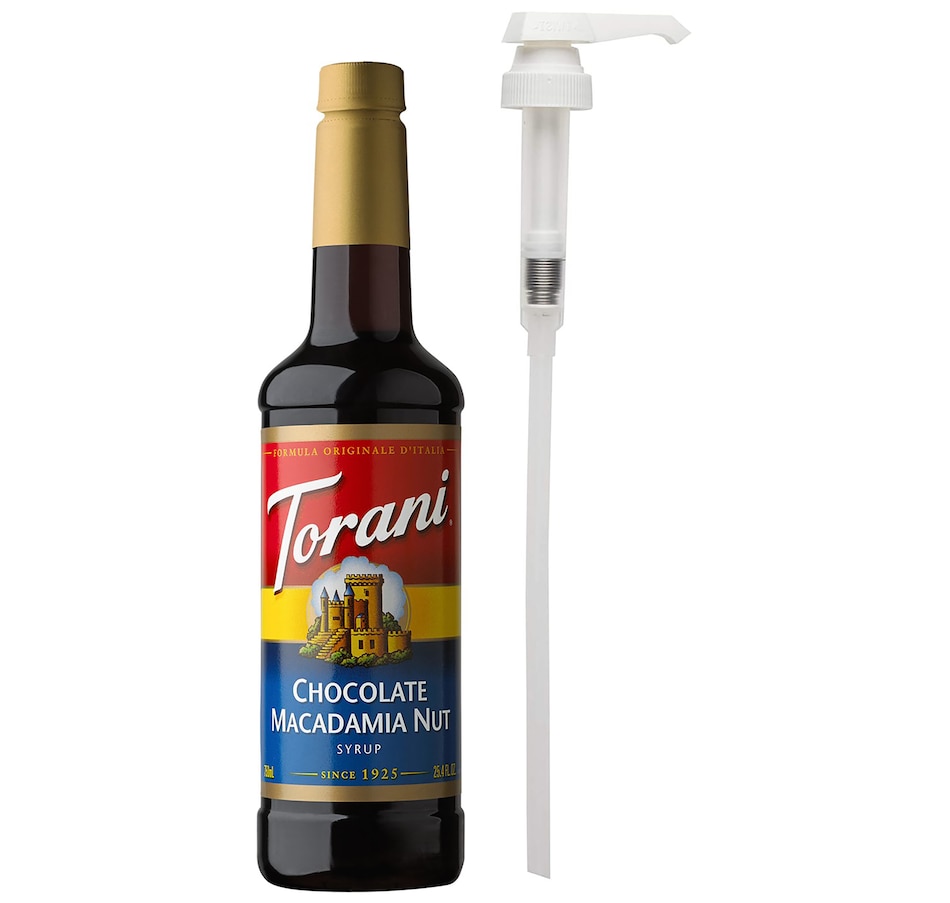 Image 725804.jpg, Product 725-804 / Price $19.99, Torani Chocolate Macadamia Nut Syrup 750 ml with Pump from Torani on TSC.ca's Kitchen department