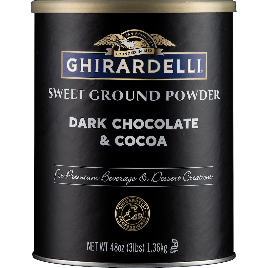 Image 725834.jpg, Product 725-834 / Price $41.99, Ghirardelli Dark Chocolate and Cocoa (sweet ground powder, 3-lb can) from Ghirardelli on TSC.ca's Kitchen department
