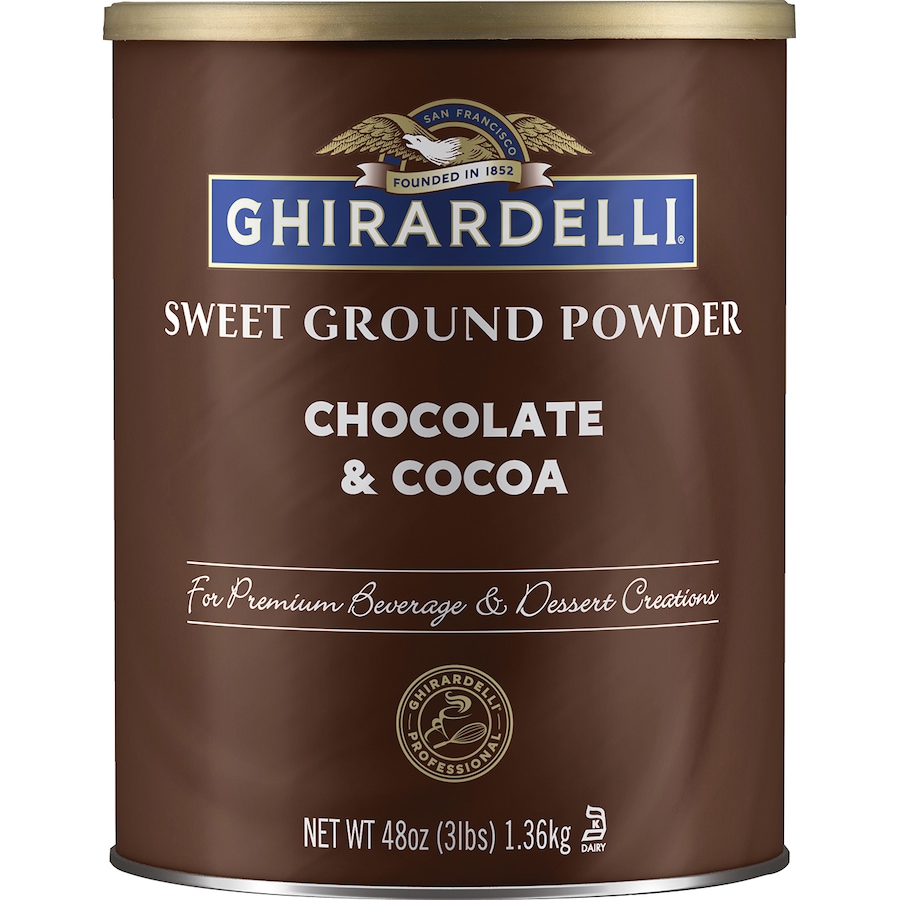 Image 725835.jpg, Product 725-835 / Price $41.99, Ghirardelli Chocolate and Cocoa (sweet ground powder, 3-lb can) from Ghirardelli on TSC.ca's Kitchen department
