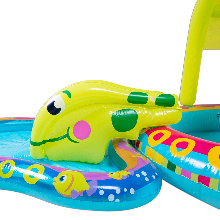 Image 725842_ALTMORE2.jpg, Product 725-842 / Price $69.99, Banzai Jr. Shade 'n' Slide Inflatable Turtle Splash Pool from Banzai on TSC.ca's Home & Garden department