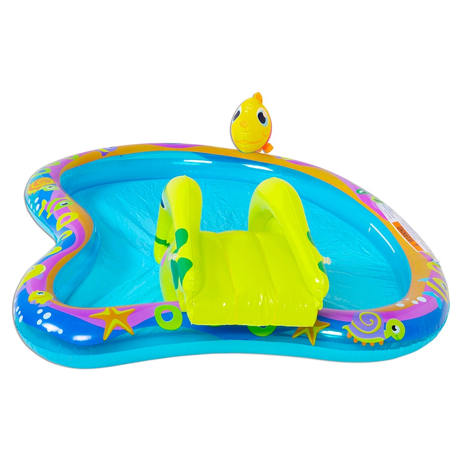 Image 725842_ALTMORE6.jpg, Product 725-842 / Price $69.99, Banzai Jr. Shade 'n' Slide Inflatable Turtle Splash Pool from Banzai on TSC.ca's Home & Garden department