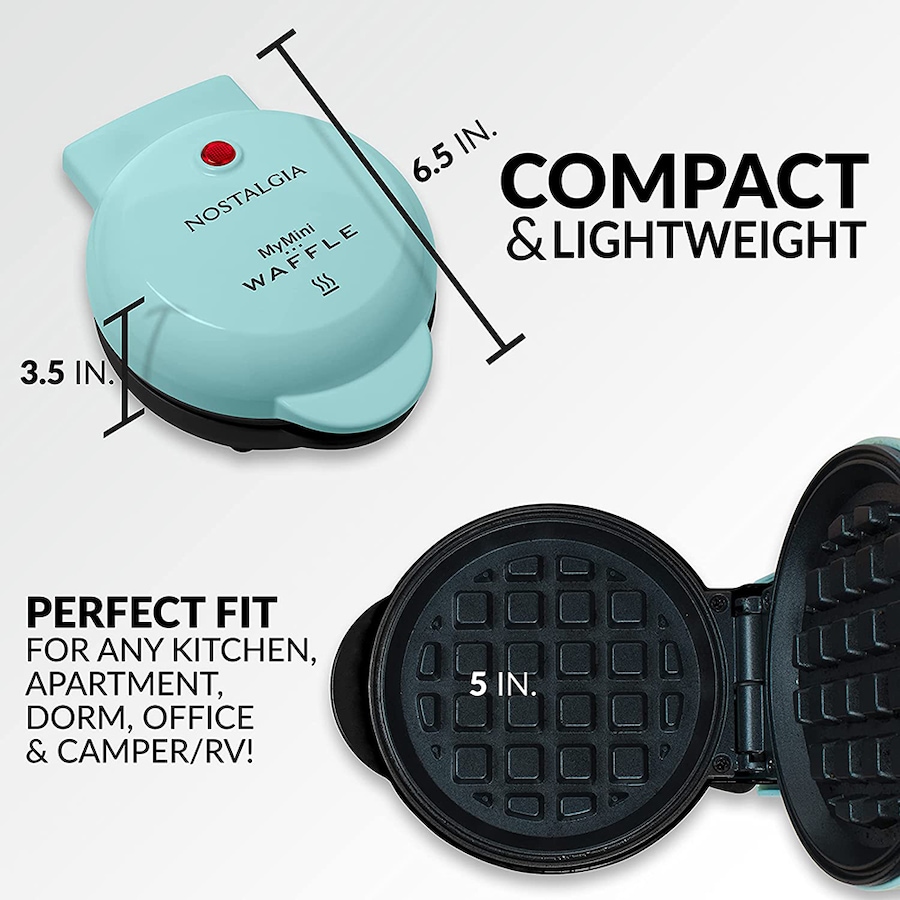 Image 725863_ALTMORE3.jpg, Product 725-863 / Price $29.99, Nostalgia Mymini Waffle from Nostalgia on TSC.ca's Kitchen department