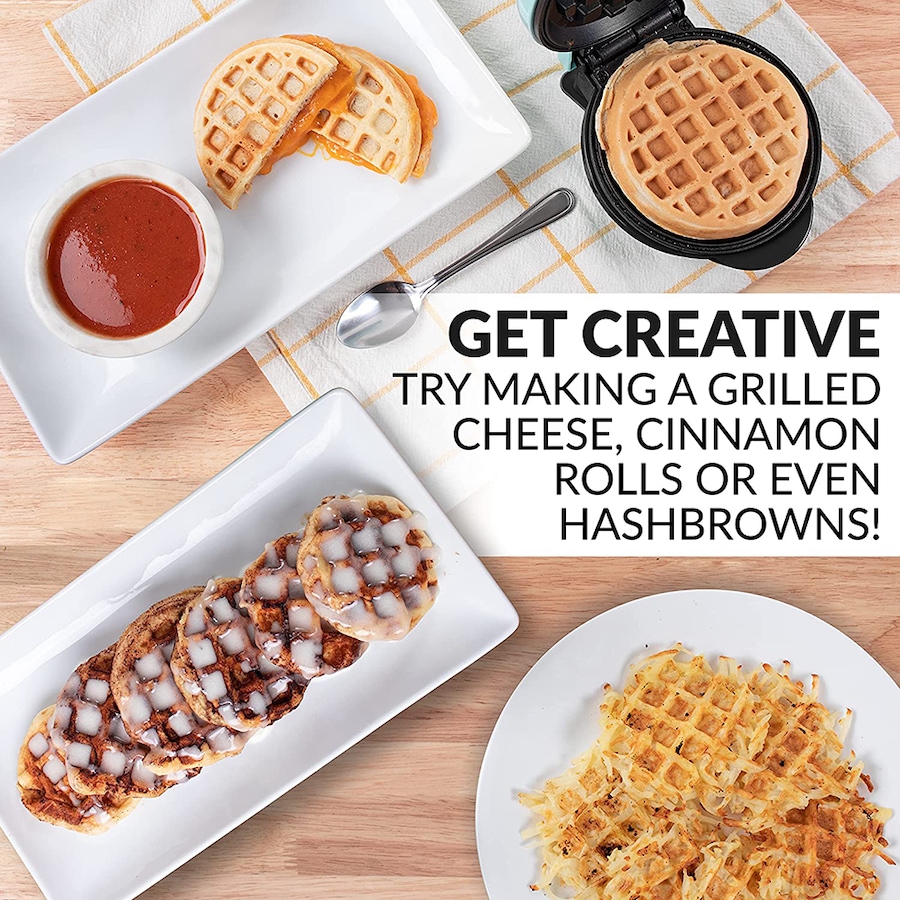 Image 725863_ALTMORE5.jpg, Product 725-863 / Price $29.99, Nostalgia Mymini Waffle from Nostalgia on TSC.ca's Kitchen department